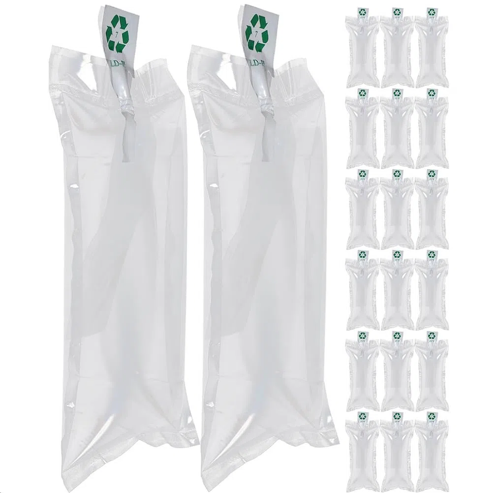 100 Bolsas Inflables De Aire Para Embalaje, 10 X 20 Cm, Almohadillas Transparentes Autosellantes Para Protección De Envíos Y Transporte
