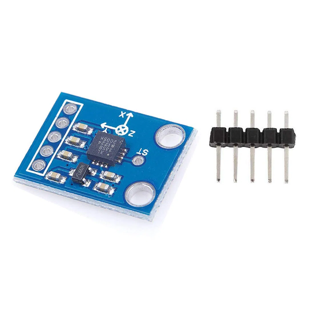 HiLetgo 2pcs ADXL335 3-Axis Accelerometer Angular Transducer Sensor GY-61 Accelerometer Sensor Angular Transducer Sensor Analog Output 3-5V for Arduino