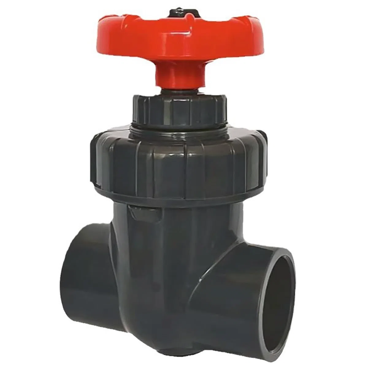 Válvula De Compuerta De UPVC - 25 mm/32 mm/40 mm | Control De Flujo De Precisión | Válvula De Agua De PVC for Riego De Jardines, Acuarios E Hidroponía(Gray,Inner diameter 40mm)
