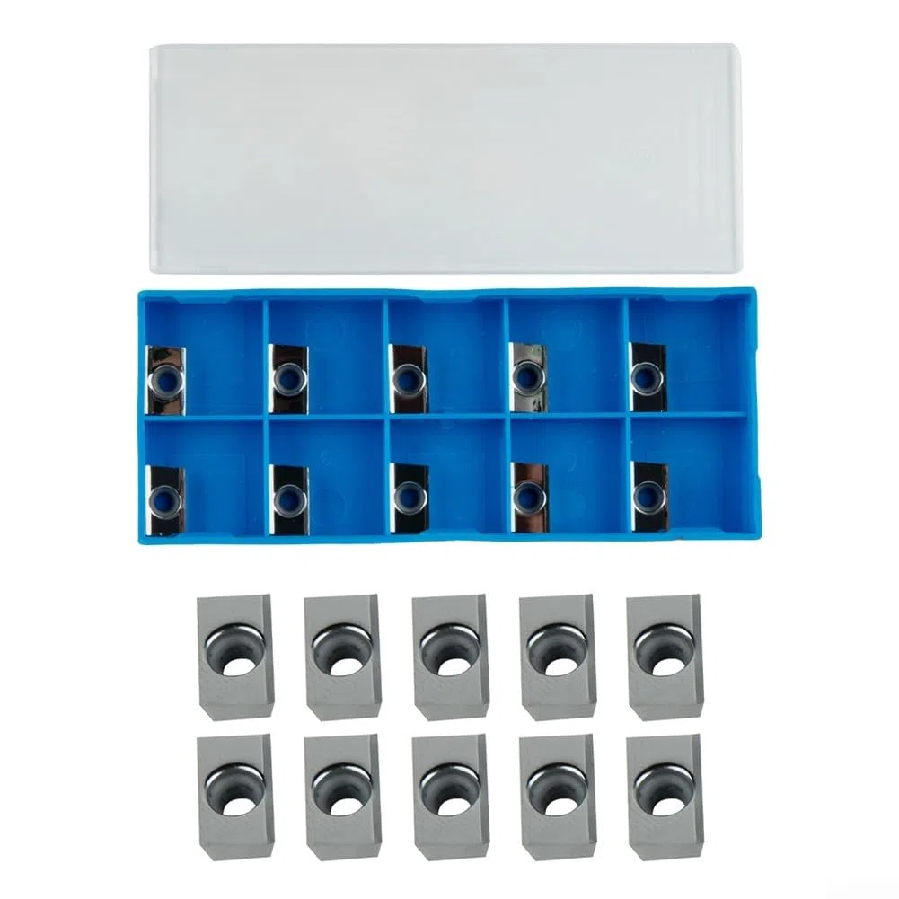 Insertos de carburo APMT1135 de alta calidad para fresado de aluminio eficiente, 10 unidades/caja