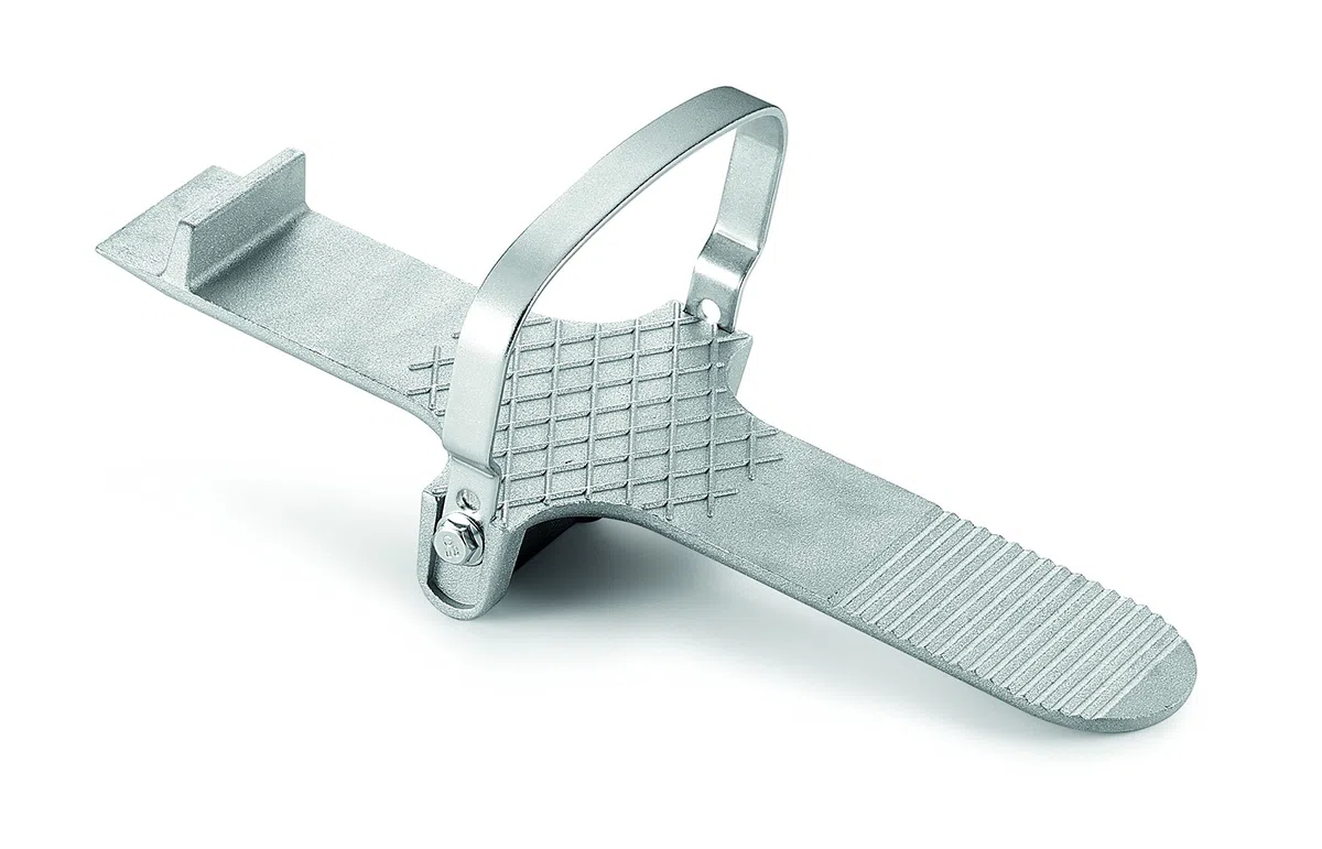 AUSONIA - 48328 ELEVADOR DE PANELES DE ALUMINIO DE 30 X 13 CON PEDAL PARA ELEVAR PANELES DE CARTÓN YESO DE HASTA UN MÁXIMO DE 5 CM