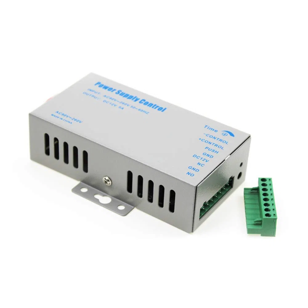 YAVIS Sistema de Control de Acceso a la Puerta de la Fuente de Alimentación AC 90-260V a DC12v 3A Fuente de Alimentación para Sistema de Control Acceso de Entrada Puerta