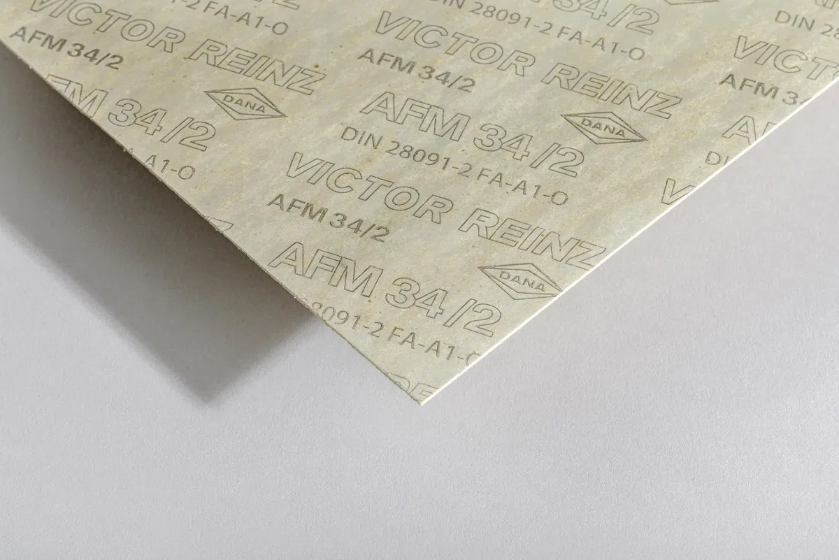 AE ARTEIN gaskets VHMK160000025 - HOJA MEDIANA de cartón prensado de 0,25mm (195 x 475mm) del modelo VICTOR REINZ AFM34