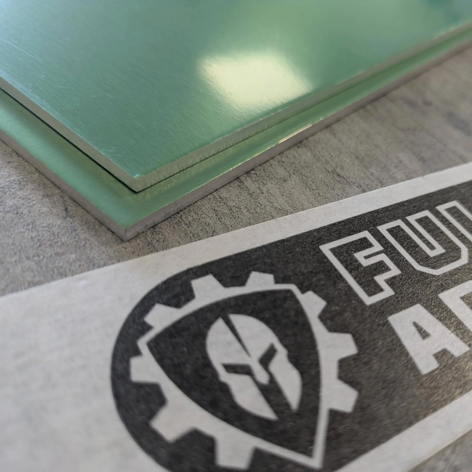 Placa de aluminio de 12 mm - 150 mm x 100 mm (15cm x 10cm)