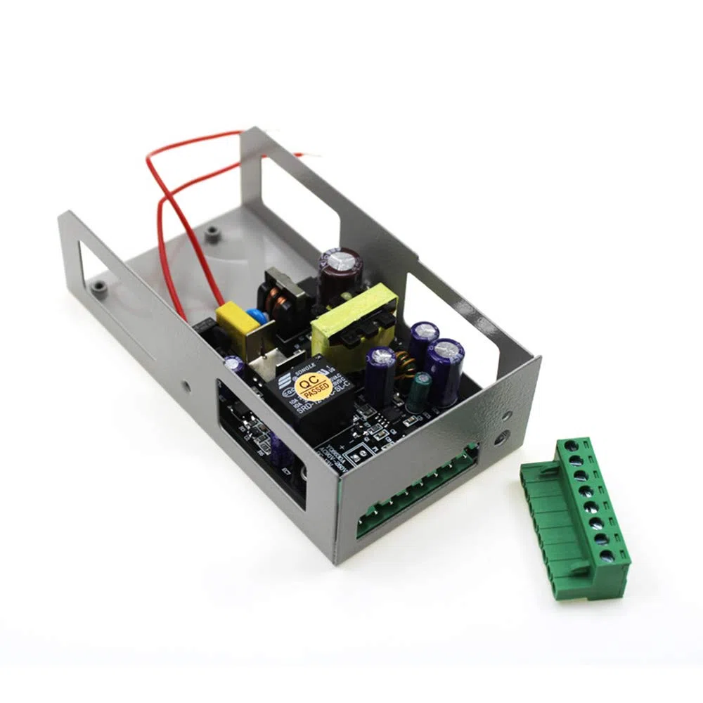 YAVIS Sistema de Control de Acceso a la Puerta de la Fuente de Alimentación AC 90-260V a DC12v 3A Fuente de Alimentación para Sistema de Control Acceso de Entrada Puerta