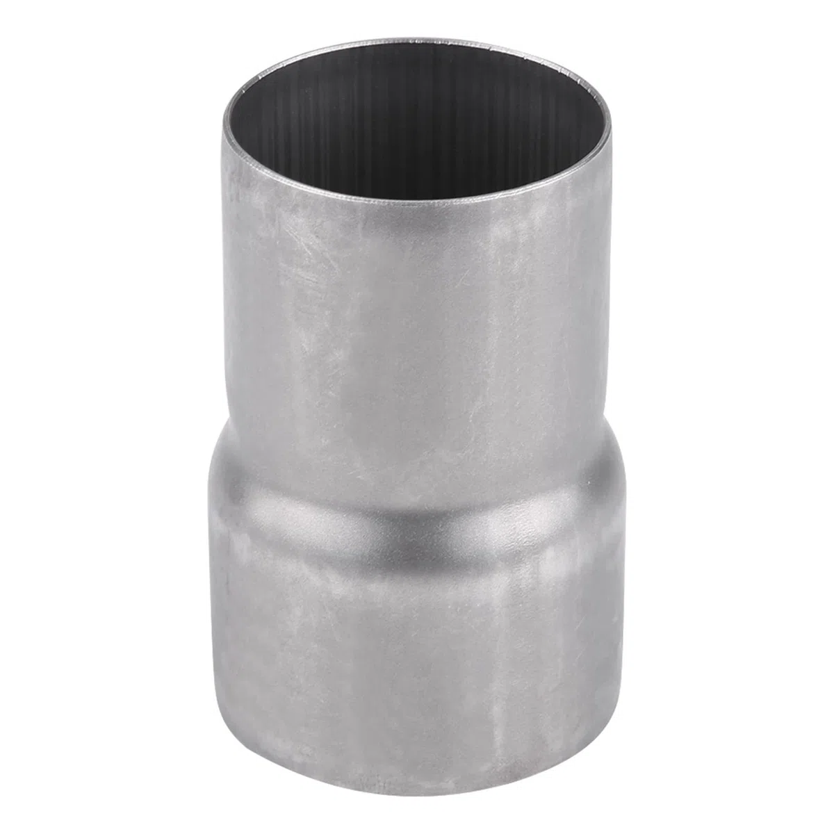 Reductor de Escape de 51 Mm a 60 Mm, Fácil Instalación Conector de Silenciador Universal, Alta Precisión para Tubo de Escape de Motocicleta, Ajuste Directo con Acabado Pulido