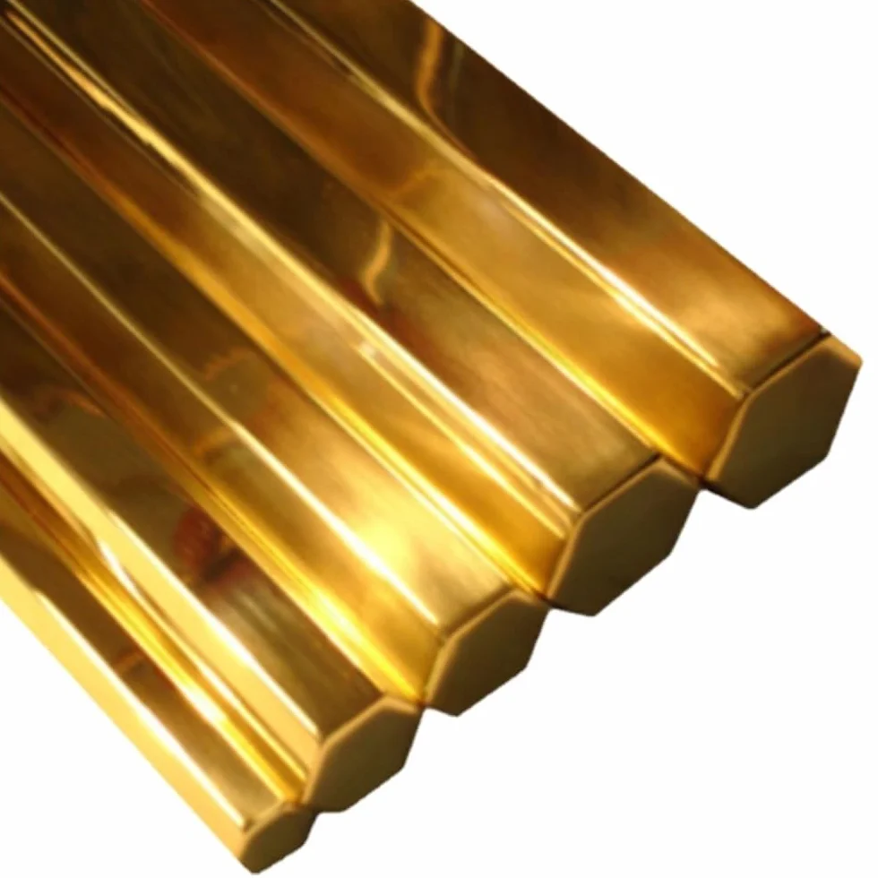 Barra Hexagonal de latón sólido H59/H62, paquete de 4mm-65mm de 330mm/200MM de largo (10mm * 330mm de longitud)