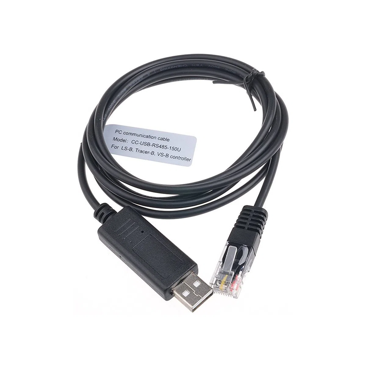 Sensor de temperatura de la batería y adaptador de monitoreo RS485 a USB Ajuste para EPEVER MPPT Controlador de carga solar