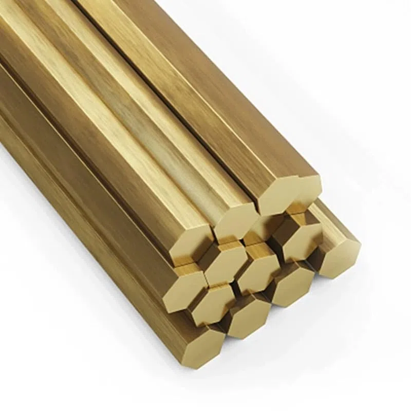 Varillas hexagonales de latón c28000 palo hexagonal sólido longitud de la barra hexagonal 200 mm 250 mm (4 mm*250 mm, 2 unidades)