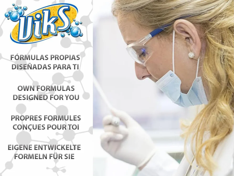 Viks | Limpiador de Suelos para Robots | Fregasuelos para robot aspirador Amplia compatibilidad con los Fabricantes | Liquido Robot Friegasuelos | Suave con las superficies | Concentrado 5L