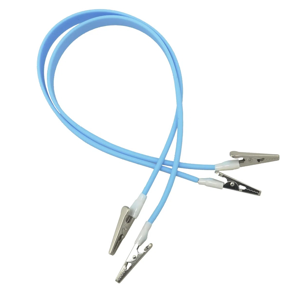 5 clips de silicona para babero dental, tira ancha, color azul, cierres de delantal de alta presión, adecuados para clínicas dentales, tiendas de tatuajes, estudios de arte, baberos de paciente,