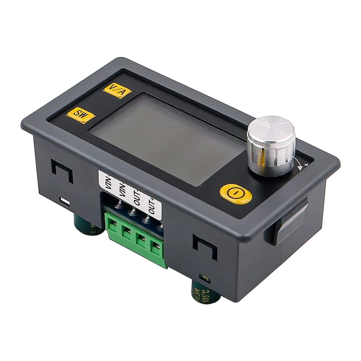 Ajustable DC Buck Boost Convertidor de Potencia 35W Voltaje y Amperímetro Regulador de Voltaje DC XY-SK35H