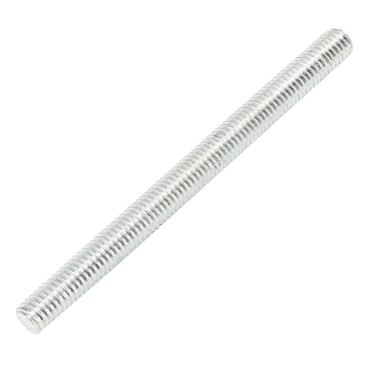 Jeanoko 10 Uds M8 barra roscada M8 * 100mm aleación de aluminio varilla roscada macho para carpintería 30/45 ranura deslizante