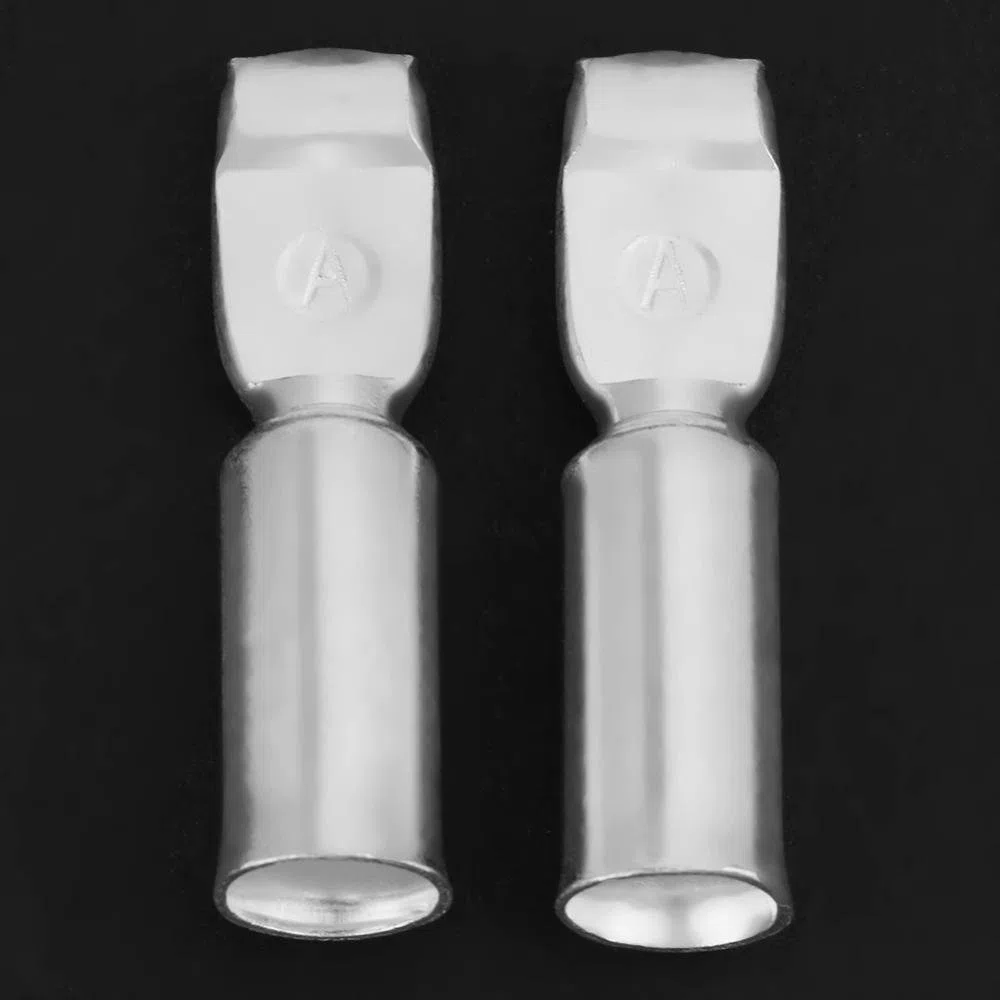 2pcs 175A 600V Batería Quick Connect Winch Conector Plug Contacto Cubierta Rojo con 4 Accesorios