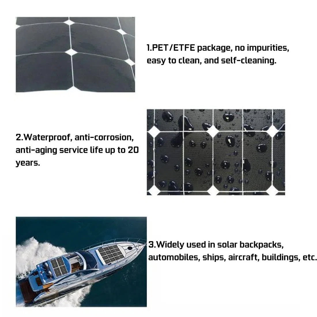 Paneles Solares Flexibles 2 * 100W,Panel Solar Monocristalino 18V,Alta Eficiencia,Ultrafino,Ligero,Módulo Fotovoltaico con Controlador,para RV Techo Caravana Barco