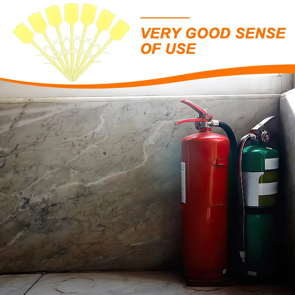 ULTECHNOVO 8000 Piezas Accesorios para extintores Tapones de plástico para extintores de incendios Sellos de plástico para extintores de incendios precintos para extintores accesorio extintor