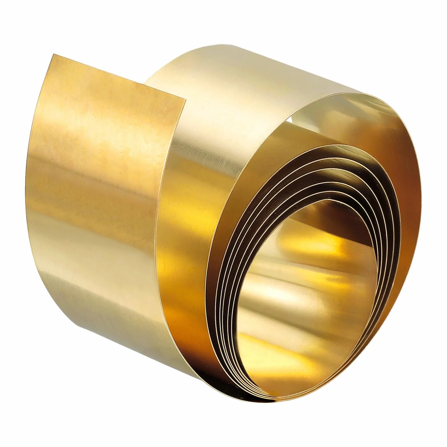 QUARKZMAN Latón Hoja Rollo, Metal Lámina Placa 1000mm x 40mm x 0,4mm