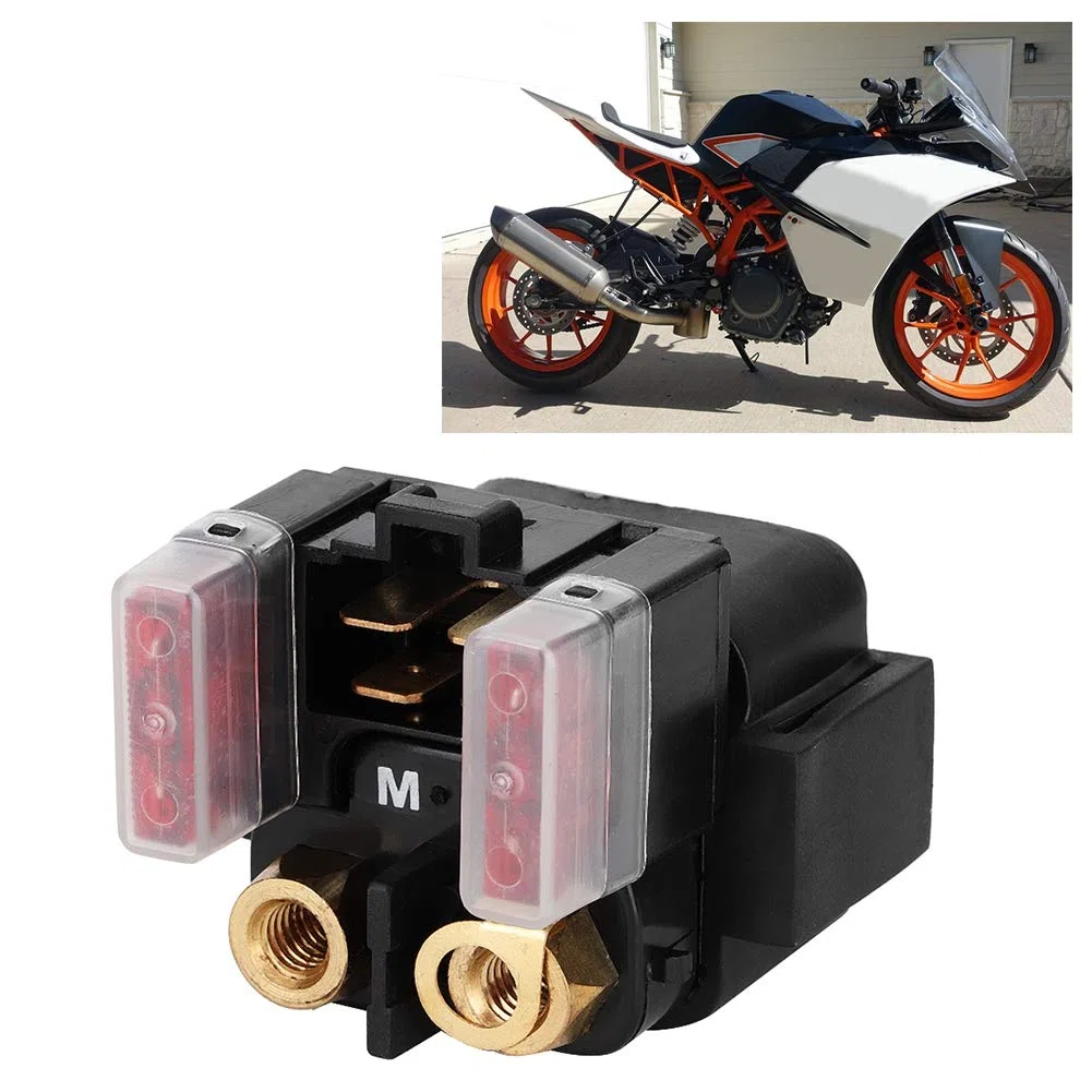 Relé Solenoide De Arranque Para Motocicleta 58211058000 Interruptor Magnético Compatible Con Modelos Específicos Reemplazo Directo Y Duradero Con Materiales Premium