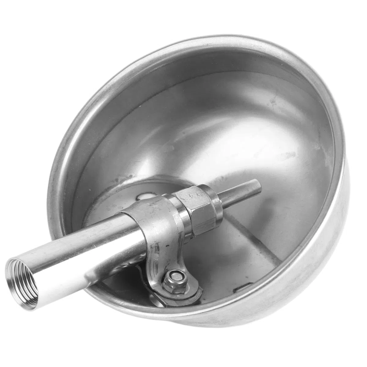 Tazón de Agua para Cerdos Suministros Tazón Automático para Cerdas Bebedero Engrosado Bebedero Fuente para Beber Acero Inoxidable Equipo de 13 Cm Tazón para Ofrenda de Agua