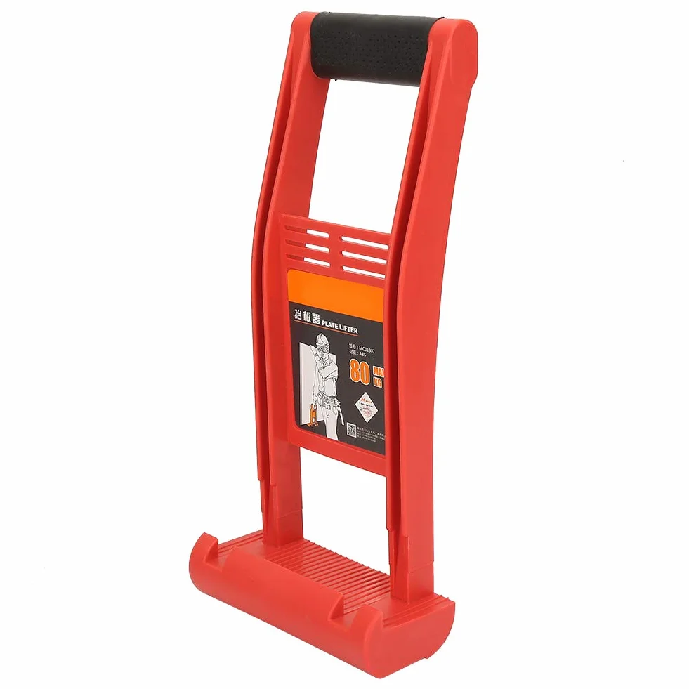 Portador de Paneles Elevador de Paneles ABS Placa Portadora de Tableros Cargador de Madera Contrachapada para Tableros de Yeso Pinza para de Yeso con Antideslizante para Trabajadores de la