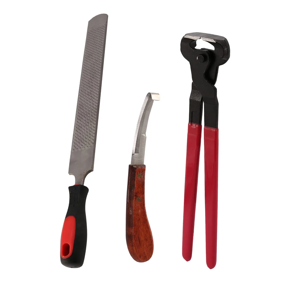 Juego de 4 piezas para kit de herramientas para Nipper Herramienta de herraje, accesorio para el cuidado del caballo