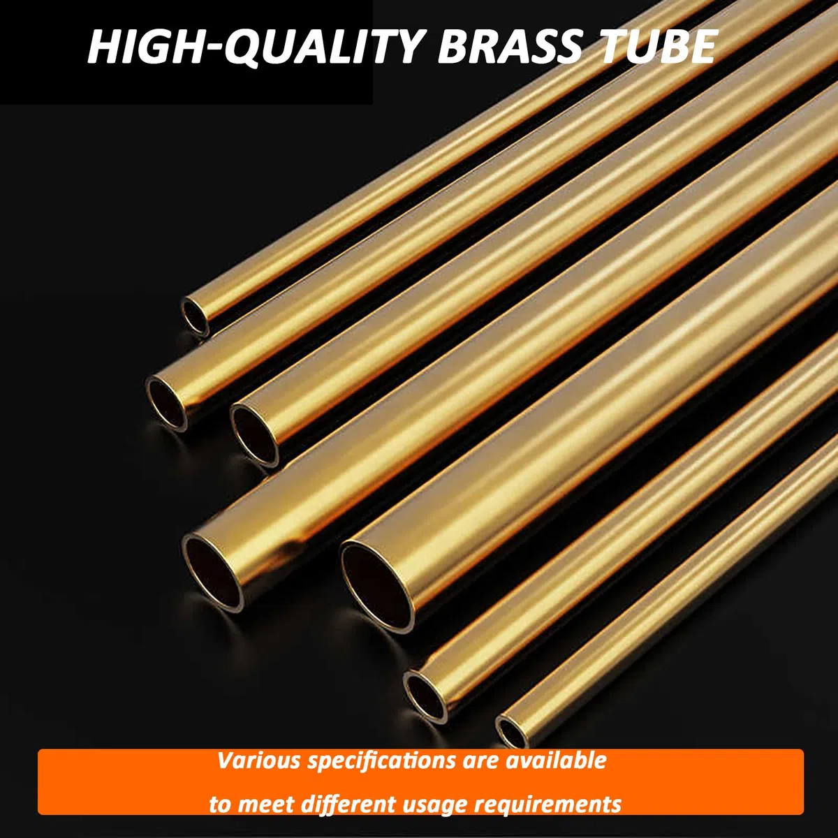 2 Piezas de Tubo Redondo de latón de 500 mm de Longitud OD 3 mm, 3,5 mm, Tubo de latón de 4 mm para Manualidades de Bricolaje,3mm*0.5mm