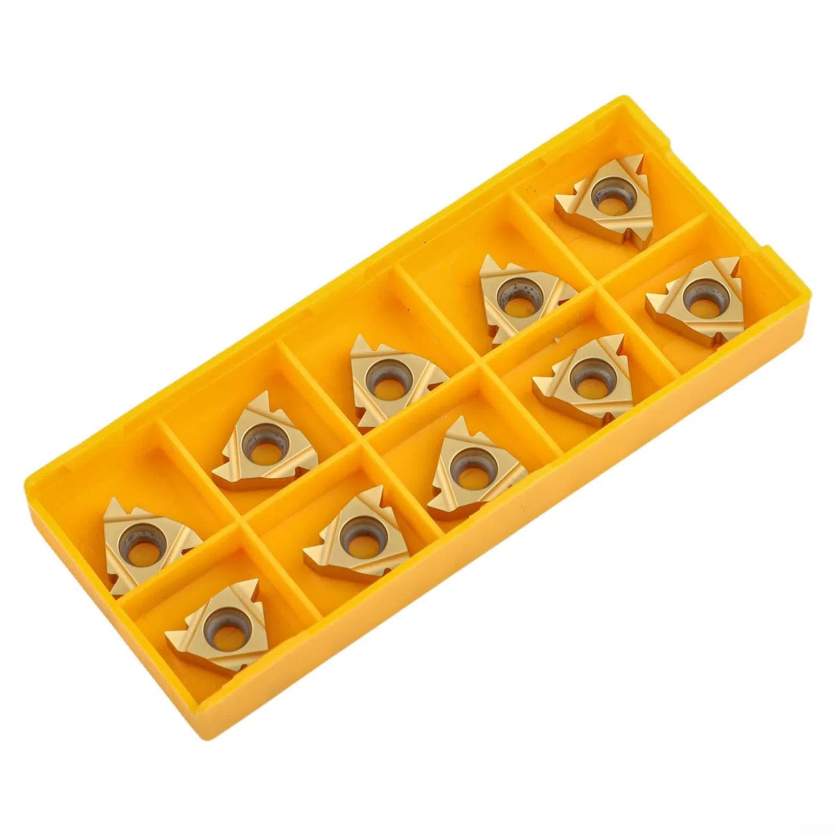 16ER AG60 BMA Insertos indexables 10pcs carburo de tungsteno para mecanizado de rosca de torno CNC