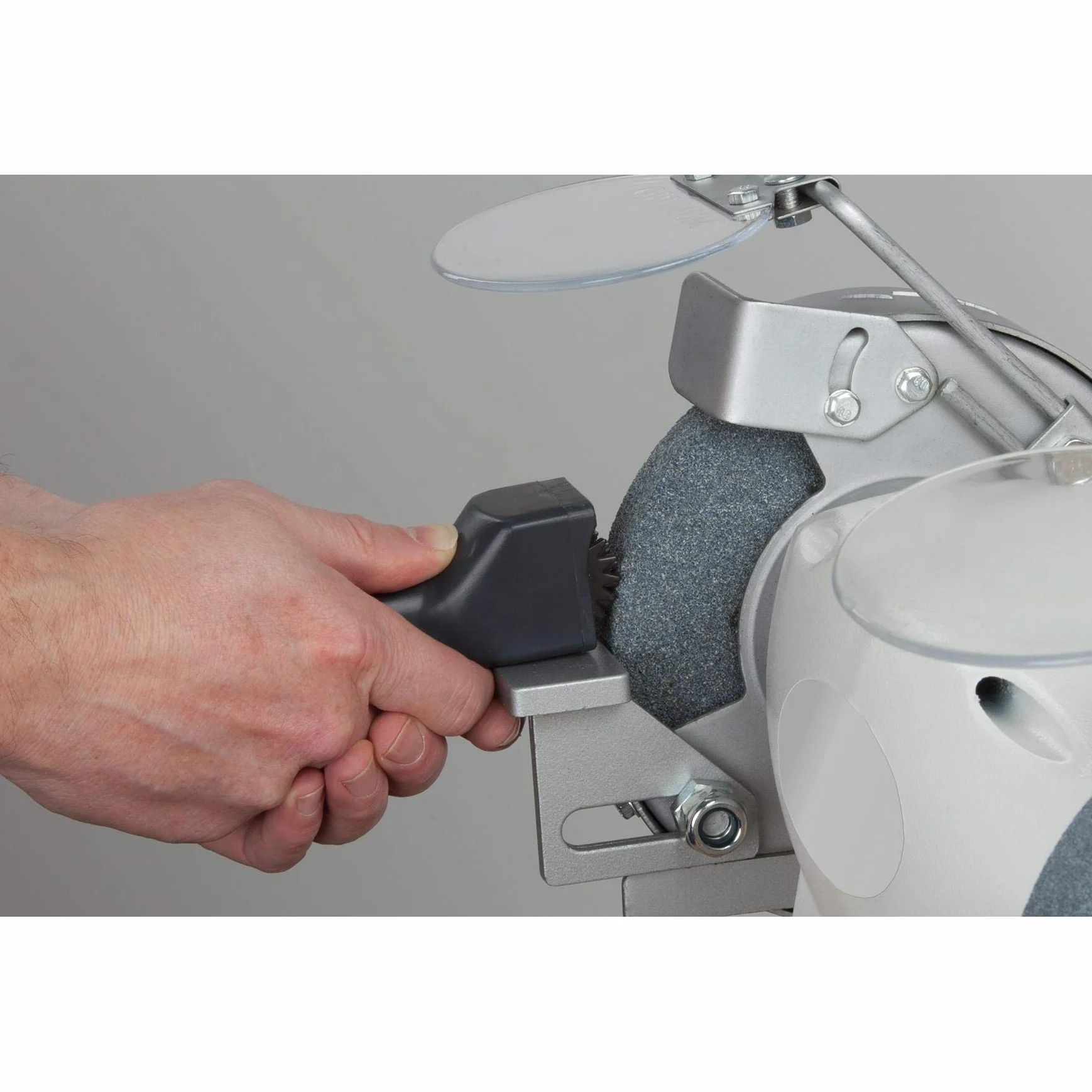 wolfcraft Rectificador de muelas I 4105000 I Accesorio para muelas de rectificadoras fijas