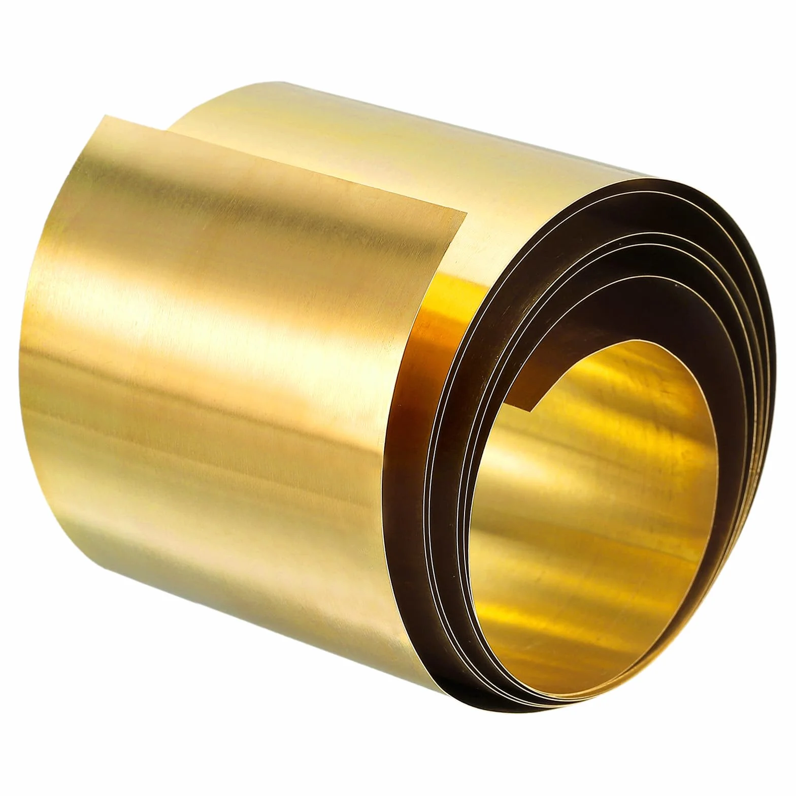 QUARKZMAN Latón Hoja Rollo, Metal Lámina Placa 1000mm x 60mm x 0,3mm
