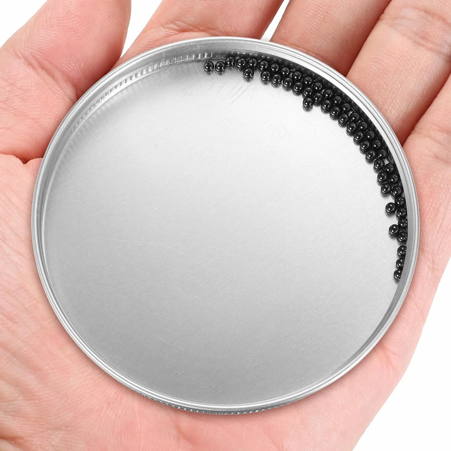 QUARKZMAN 100 Piezas de Bolas de Rodamiento Cerámicas de 2.5mm, Bola de Nitruro de Silicio Si3N4 de Precisión G5
