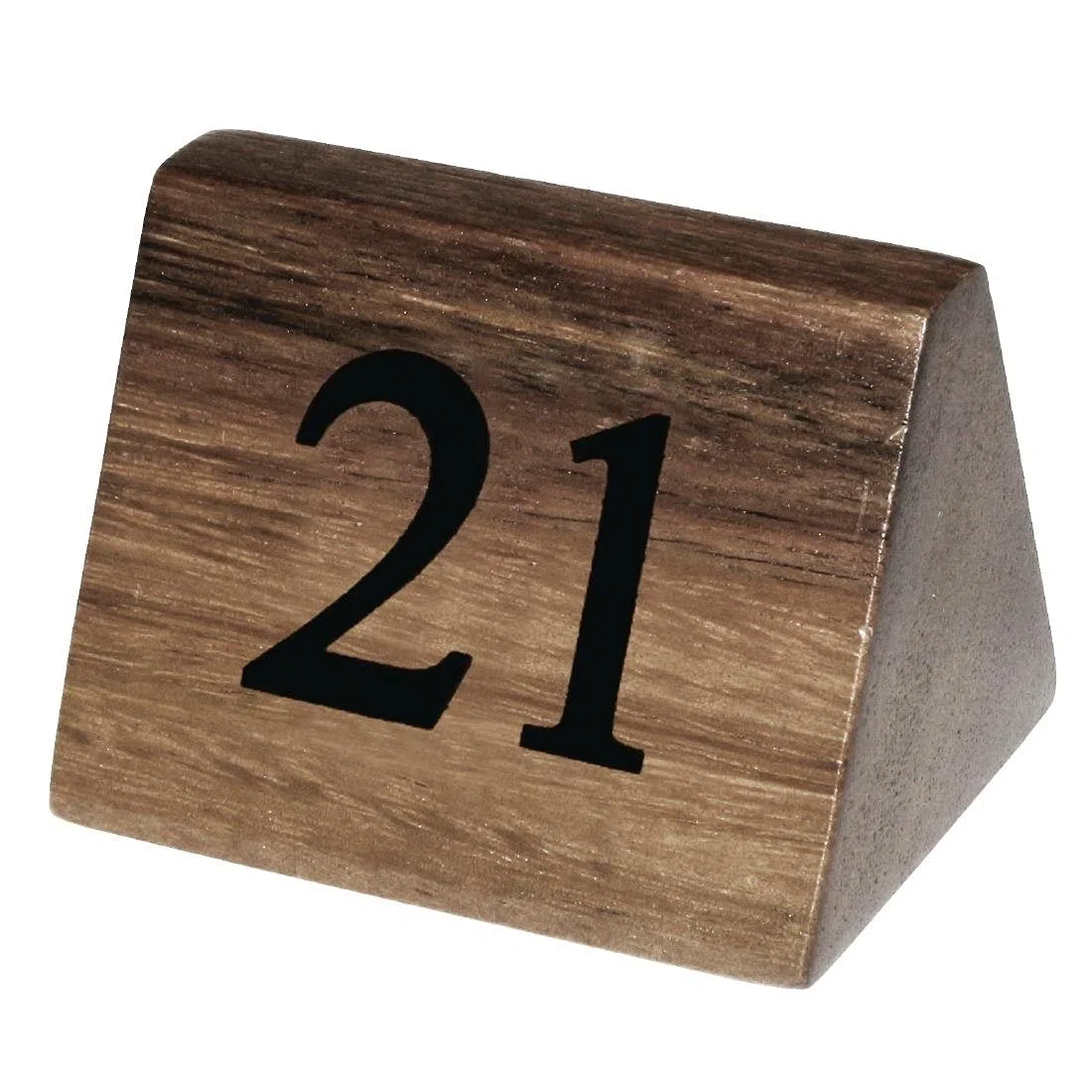 Conjunto de 10 números de mesa de madera del 21 – 30 para restaurante